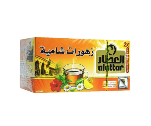 زهورات شامية 30 ظرف العطار