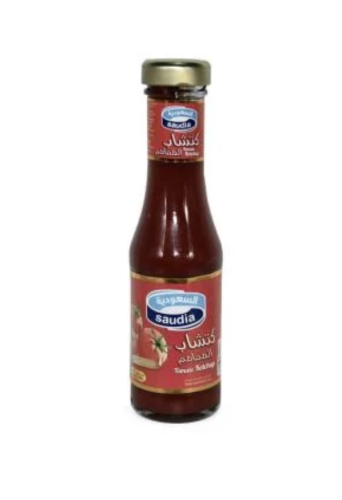 كاتشب السعودية عبوة زجاجية 340 جم