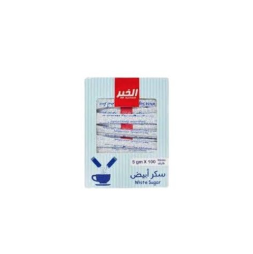 سكر الخير 1000 ظروف 4 جم كرتون