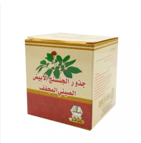 جذور الجنسنج الأبيض بودر 15 جم وادي النحل