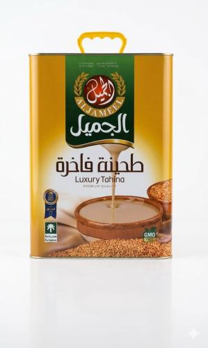 حلاوة سمسمة فاخرة ١٥ كجم تنك