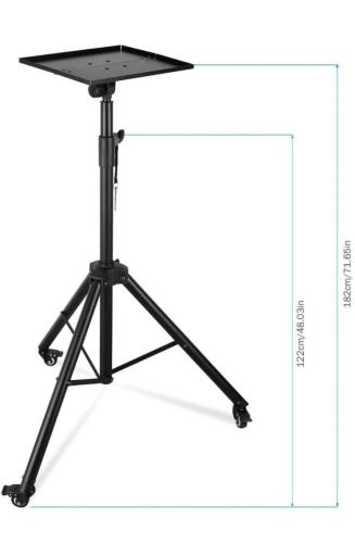 Portable projector stand with cases