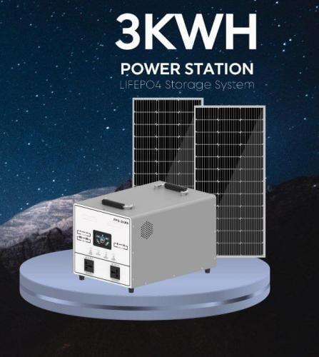 Lithium power system with a capacity of 3 kilowatts, lithium power station from go green