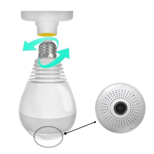 Camera light bulb 360V