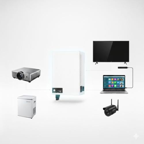 Power station with 1kw lithium battery