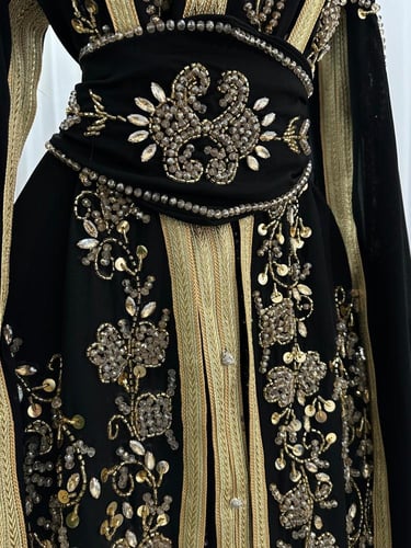 فستان سهره مطرز