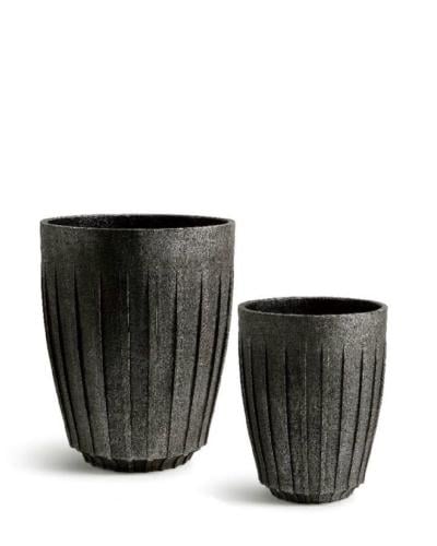 مركن زرع خارجي حجم صغير جي ار سي دارك سلفر 101636