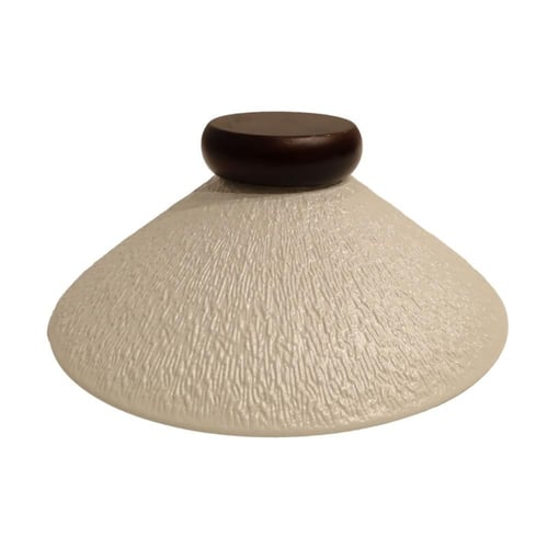 صحن سيراميك فاخر بلون بيج