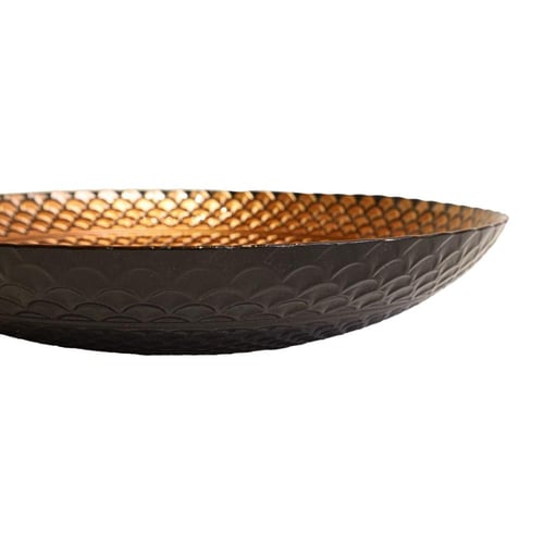 صينية تبسي تقديم تركي متعدد المقاسات برونز اسود