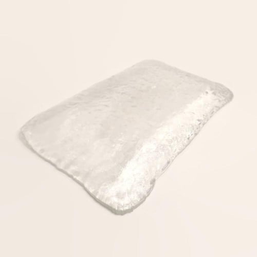 صينية تبسي تقديم زجاج شفافة متعددة المقاسات