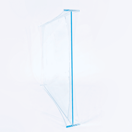 صينية تبسي تقديم من الاكريليك الشفاف متعدد المقاسا...