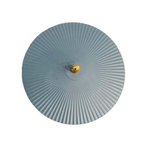 حافظة طعام مقسمة بغطاء لون فضي