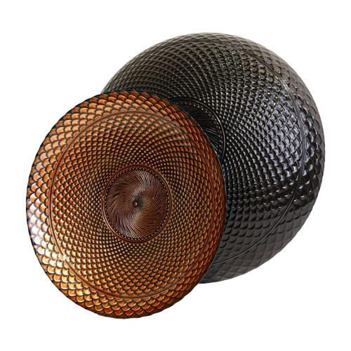 صينية تبسي تقديم تركي متعدد المقاسات برونز اسود