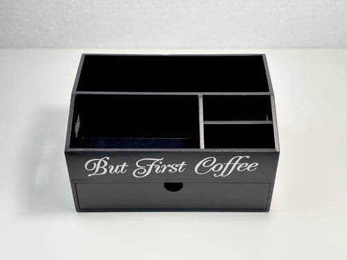 كوفي بار كبير أسود مع كتابة COFFE-BAR BM243492A