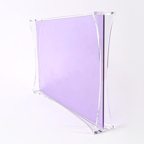 صينية تبسي تقديم من الاكريليك الشفاف متعدد المقاسا...