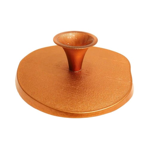 صينية تبسي تقديم تركي مقاس 32*32 سم برونز