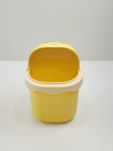 سلة مهملات -صغيرة الحجم للمكتب والحمام ومنطقة المي...