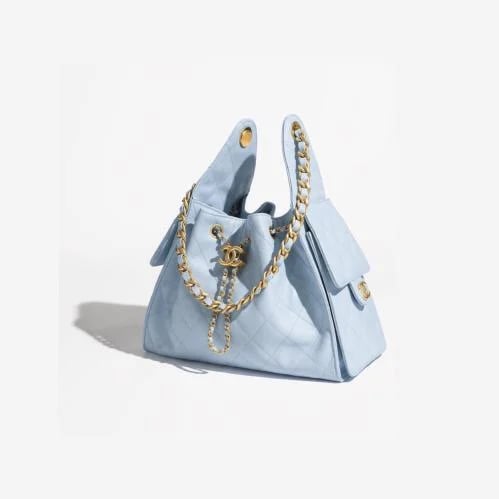 Chanel Baby Blue Mini