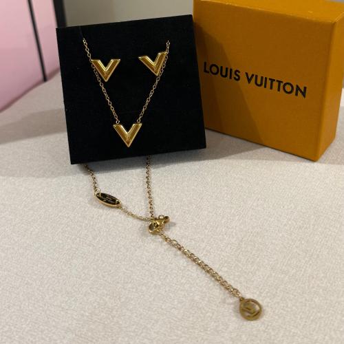 LV Master necklace set