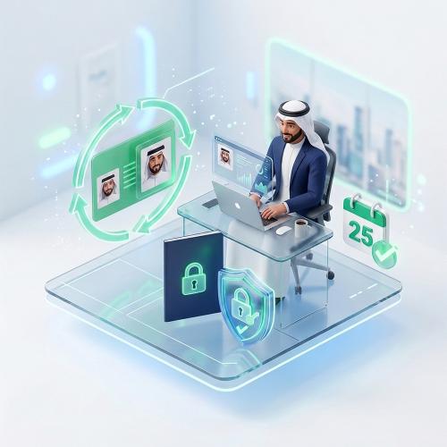 تجديد اقامة عامل مهني