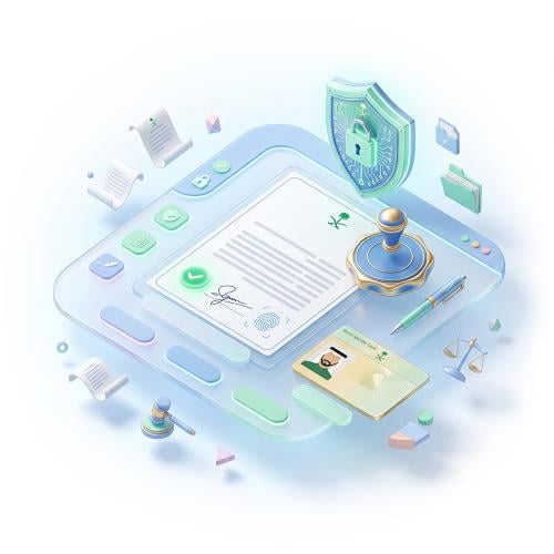 إصدار وكالة شرعية إلكترونية