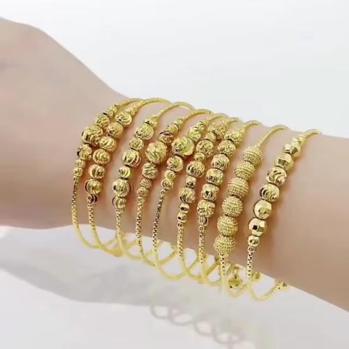 أساور ذهبية 24ق – أحدث التصاميم