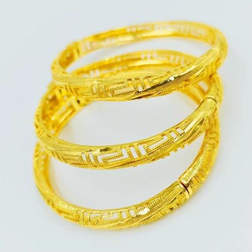 أساور نحاس مطلية ذهب