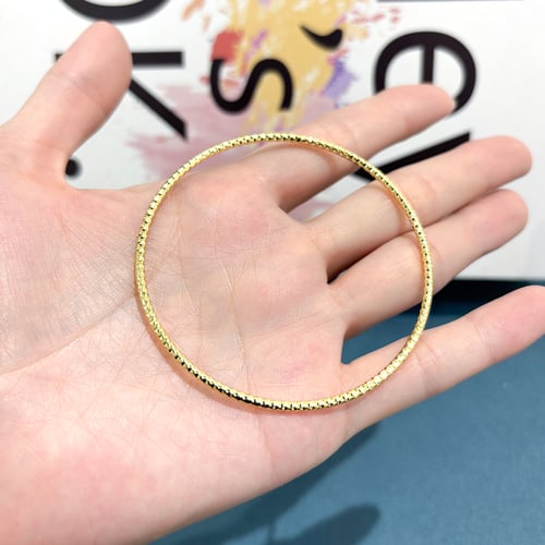 أساور ذهبية 24ق نسائية فاخرة