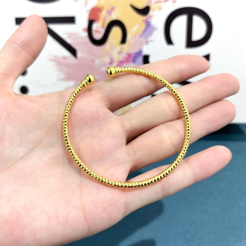 أساور ذهبية 24ق نسائية فاخرة