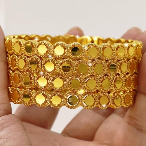 أساور ذهبية 24ق – خليجي للنساء