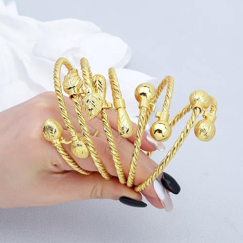 أساور ذهبية 24ق – نسائية