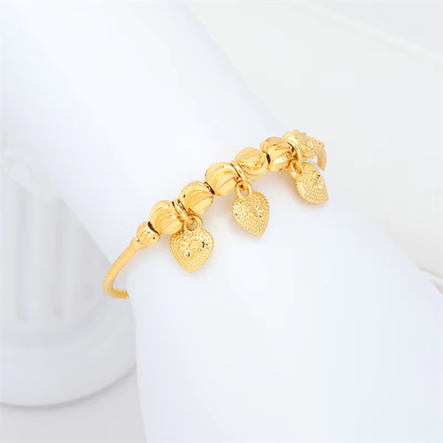 أسورة ذهبية 24ق قابلة للتعديل للأطفال