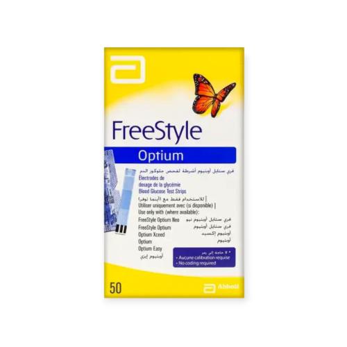 فري ستايل اوبتيوم شرائط قياس السكر في الدم 50 ق
