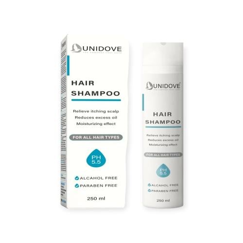 يوني دوف شامبو لكل انواع الشعر 250 مل