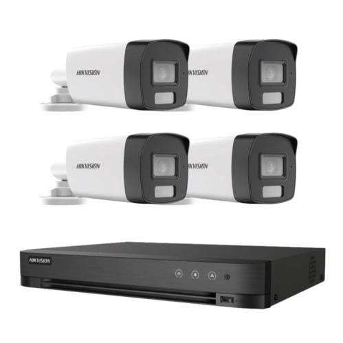 هيكفجين 4 كاميرات HD بدقة ٣ كي - Hikvision 4 Camer...