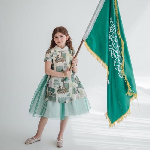 فستان اليوم الوطني طباعة