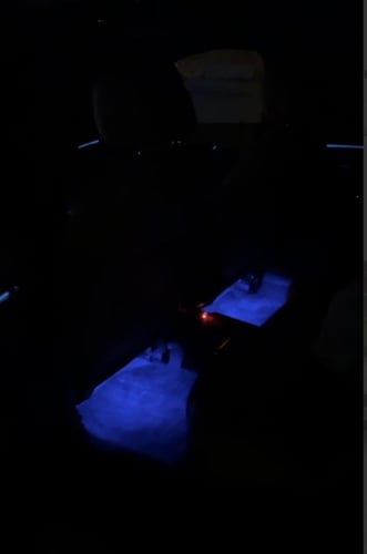 اضاءة لد للداخلية اربع قطع ثمان الوان مختلفة مدخل...