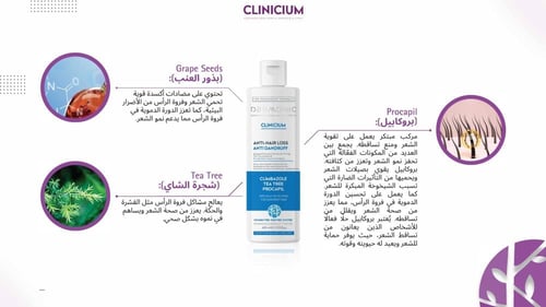 باقة شامبو مضاد القشرة والتساقط مع مغذي الشعر