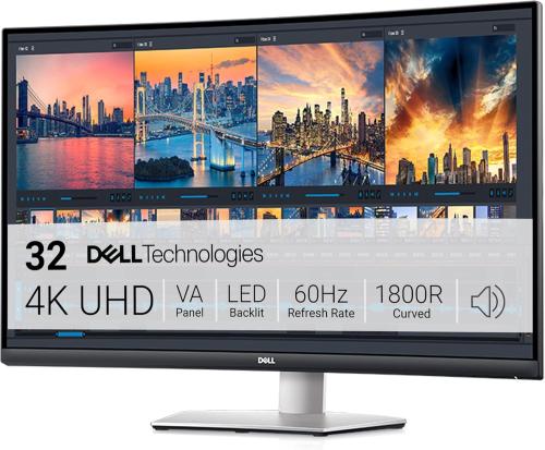 Dell 32" Curved Monitor UHD S3221QSA