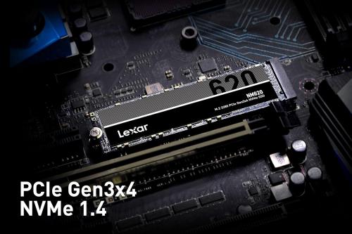 Lexar NM620 512GB SSD, M.2 2280 PCIe Gen3x4 NVMe