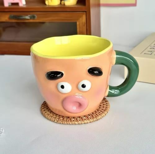 كوب الفيس سيراميك