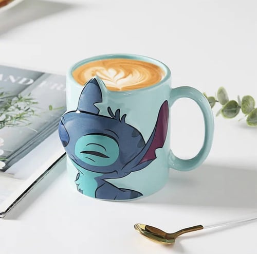 اكواب كبلز ستيتش و انجل طقم سيراميك 300 ملي