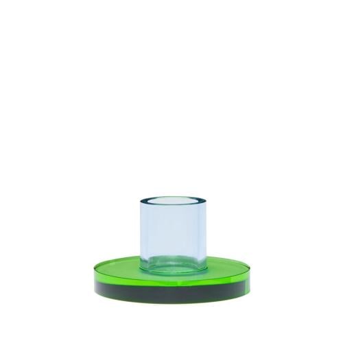 Astra Candleholder Small - Blue/Green