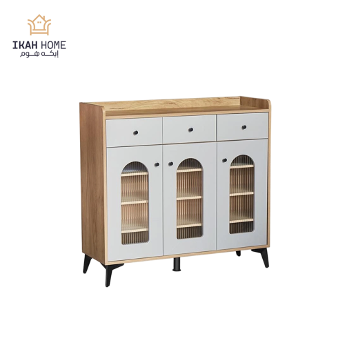 Multifunctional wooden closet
