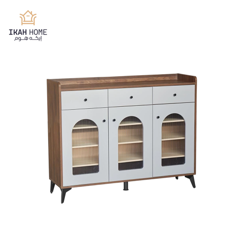 Multifunctional wooden closet