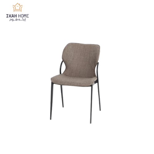 Single fabric dining table chair