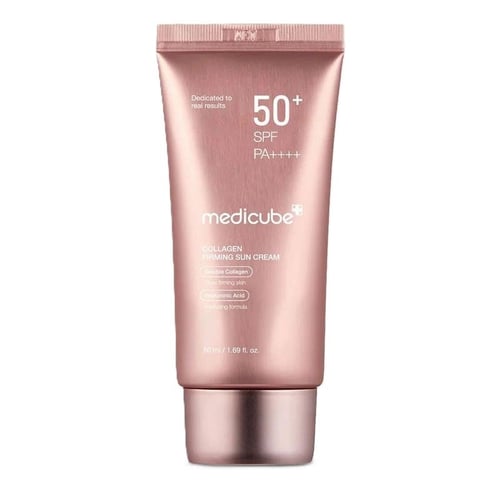 كولاجين واقي شمس مشد ومرطب SPF50+ من ميديكيوب