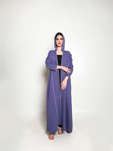 عباية ملكي بلون فخم