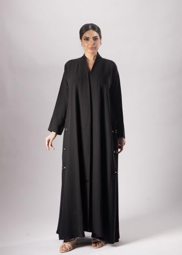 عباية ملكي بتطريز جانبي