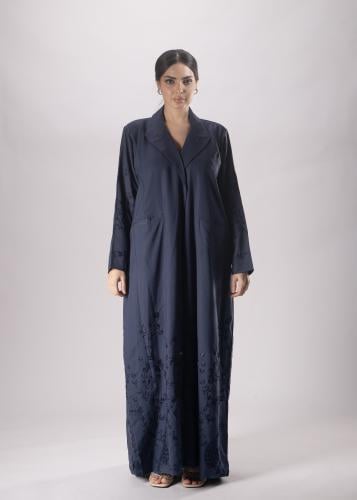 عباية بليزر بقماش مشجر